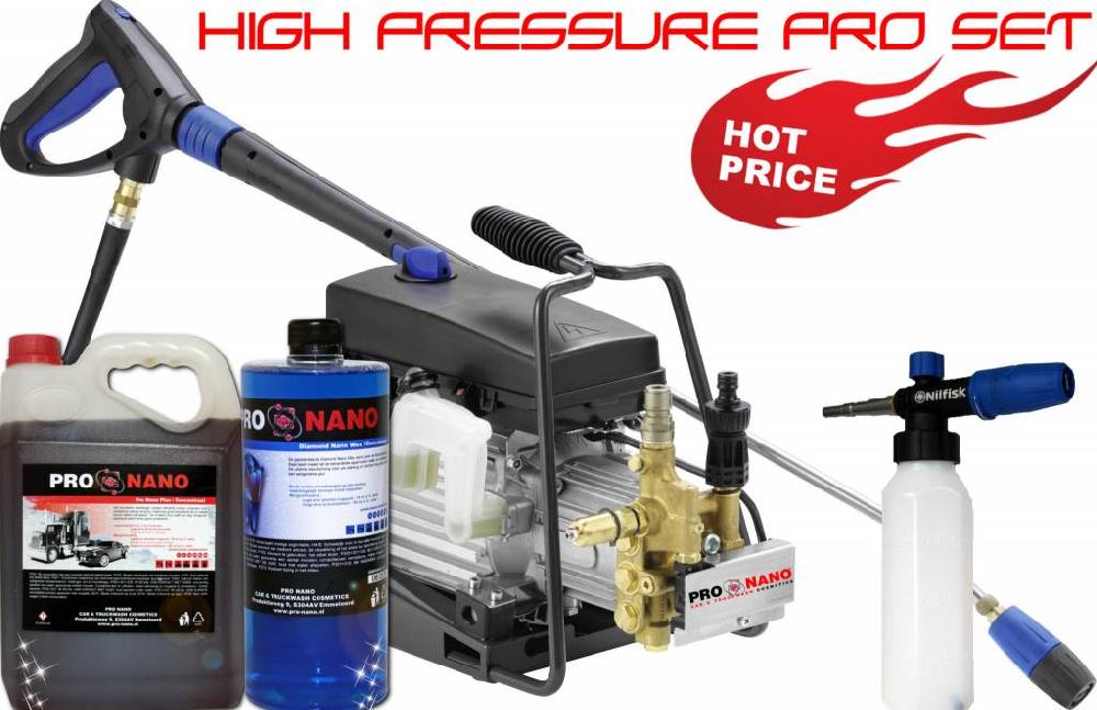 Magasnyomású Mosó Pro Készlet